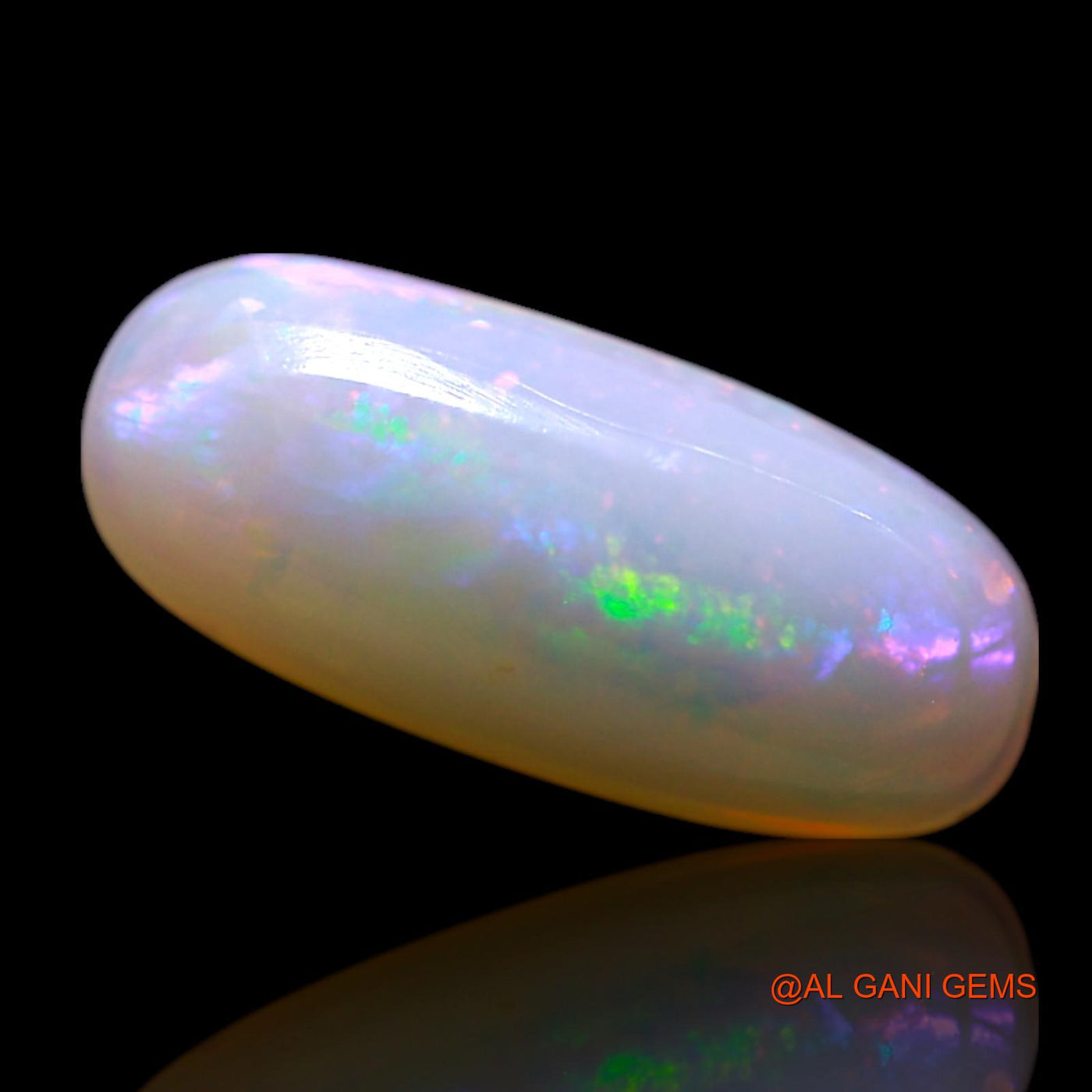 1.00 Cts Natural Australian Fire Opal Loose Gemstone Oval Cabochon 11x5x3 mm AG-146