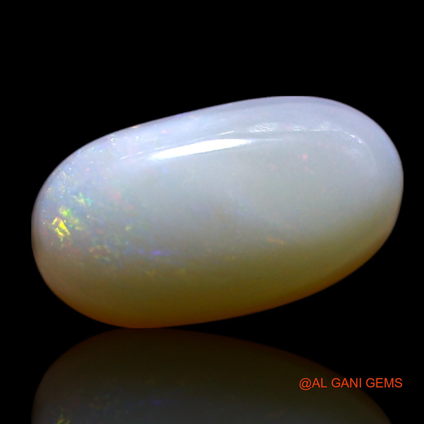 1.50 Cts Natural Australian Fire Opal Loose Gemstone Oval Cabochon 11x6x3 mm AG-148