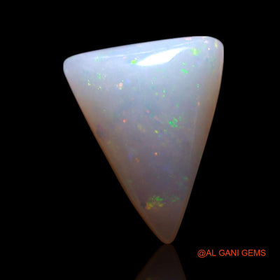 1.00 Cts Natural Australian Fire Opal Loose Gemstone Trillion Cabochon 9x7x3 mm AG-149