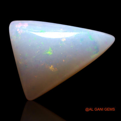 1.00 Cts Natural Australian Fire Opal Loose Gemstone Trillion Cabochon 9x7x3 mm AG-149