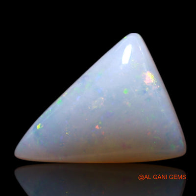 1.00 Cts Natural Australian Fire Opal Loose Gemstone Trillion Cabochon 9x7x3 mm AG-149