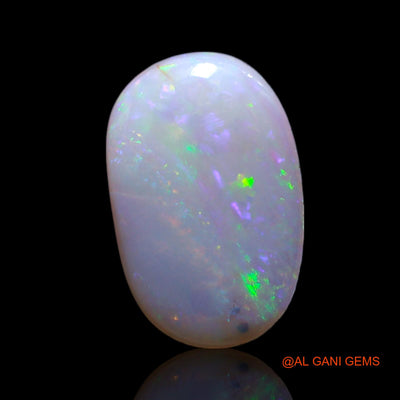 0.90 Cts Natural Australian Fire Opal Loose Gemstone Oval Cabochon 10x8x1 mm AG-151