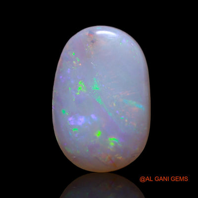 0.90 Cts Natural Australian Fire Opal Loose Gemstone Oval Cabochon 10x8x1 mm AG-151