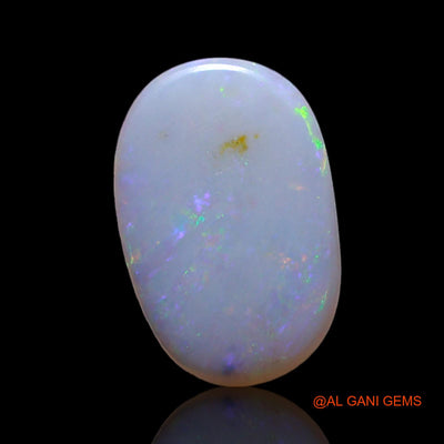 0.90 Cts Natural Australian Fire Opal Loose Gemstone Oval Cabochon 10x8x1 mm AG-151