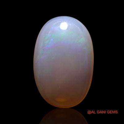 1.50 Cts Natural Australian Fire Opal Oval Cabochon Loose Gemstone For Jewelry 10x7x3 mm AG-153