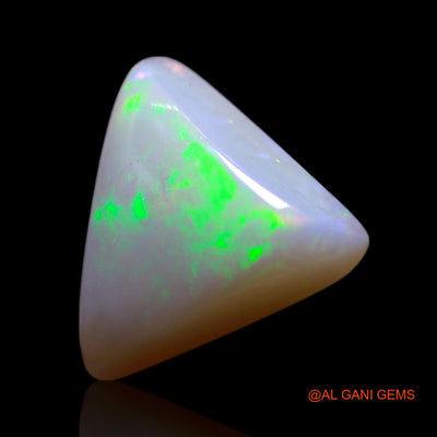 Natural Fire Opal Gemstone 1.00 Cts Loose Trillion Cabochon From Australia 9x8x3 mm AG-154