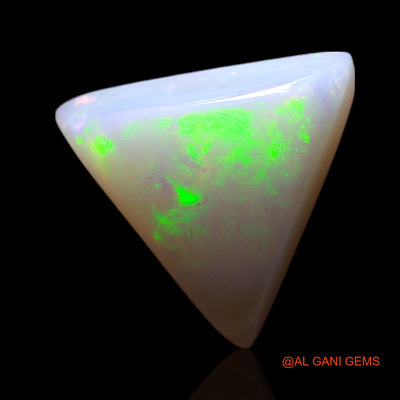 Natural Fire Opal Gemstone 1.00 Cts Loose Trillion Cabochon From Australia 9x8x3 mm AG-154