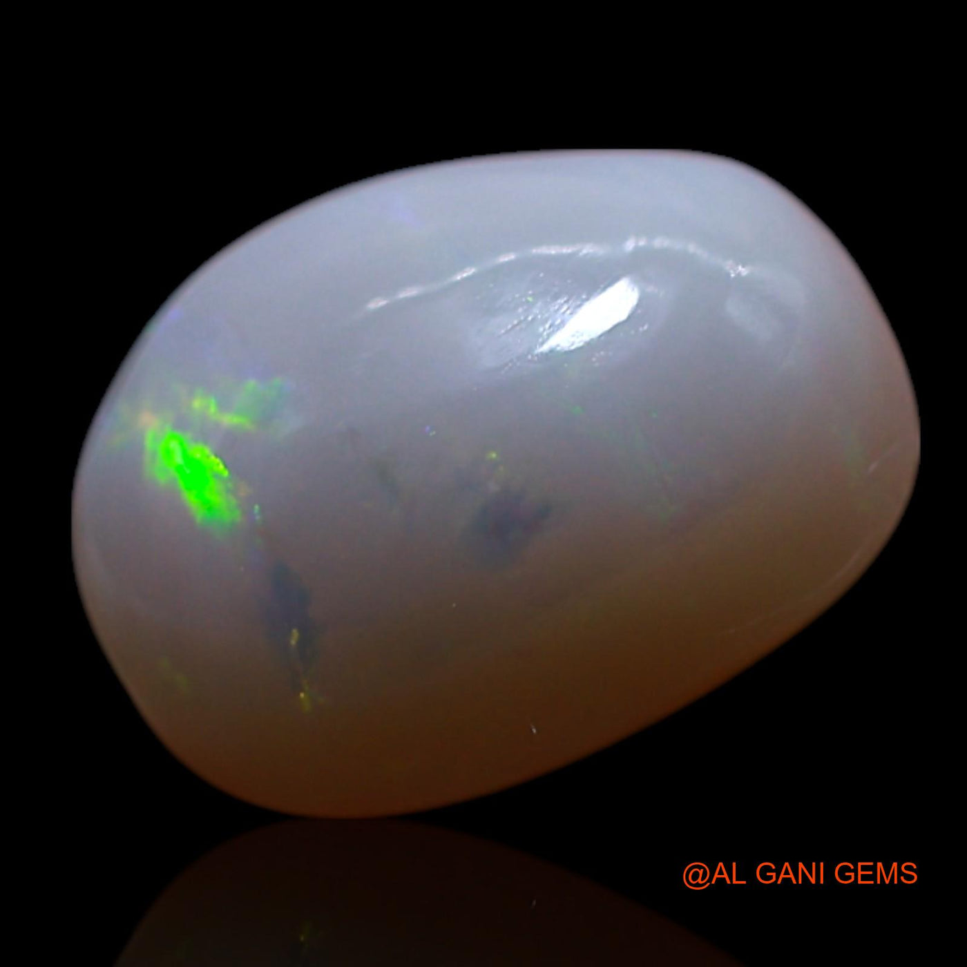 2.00 Cts Natural Australian Fire Opal Loose Gemstone Oval Cabochon 9x7x4 mm AG-156