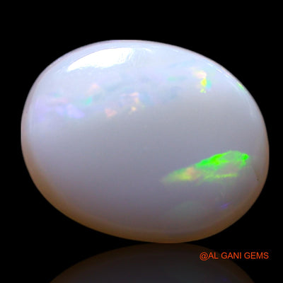 1.50 Cts Unheated Australian Fire Opal Loose Gemstone Oval Cabochon Natural 9x7x3 mm AG-157