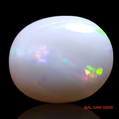 1.50 Cts Unheated Australian Fire Opal Loose Gemstone Oval Cabochon Natural 9x7x3 mm AG-157