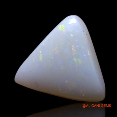 Natural Untreated Fire Opal Loose Gemstone Trillion Cabochon From Australia 1.00 Cts 8x8x2 mm AG-158