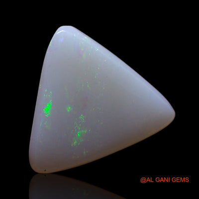 Natural Untreated Fire Opal Loose Gemstone Trillion Cabochon From Australia 1.00 Cts 8x8x2 mm AG-158