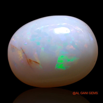 1.50 Cts Natural Australian Fire Opal Loose Gemstone Oval Cabochon 9x7x3 mm AG-159