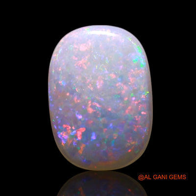 0.80 Cts Natural Australian Fire Opal Loose Gemstone Oval Cabochon 9x7x1 mm AG-160