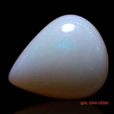 1.50 Cts Natural Australian Fire Opal Loose Gemstone Pear Cabochon 9x7x3 mm AG-167