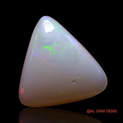 1.00 Cts Unheated Australian Fire Opal Loose Gemstone Trillion Cabochon Natural 9x8x2 mm AG-169