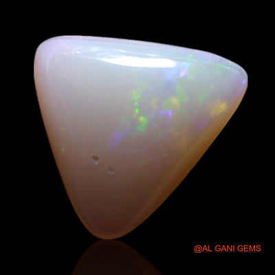 1.00 Cts Unheated Australian Fire Opal Loose Gemstone Trillion Cabochon Natural 9x8x2 mm AG-169