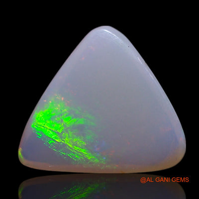 1.00 Cts Unheated Australian Fire Opal Loose Gemstone Trillion Cabochon Natural 9x8x2 mm AG-169