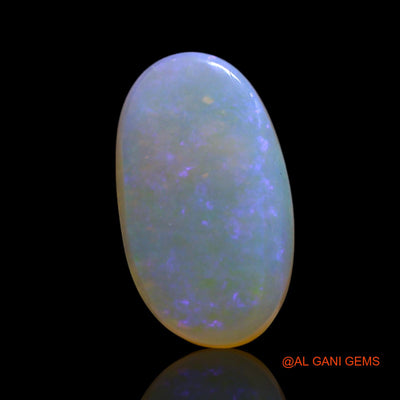 Natural Untreated Fire Opal Loose Gemstone Oval Cabochon From Australia 1.80 Cts 12x7x2 mm AG-16