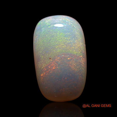 1.00 Cts Natural Australian Fire Opal Loose Gemstone Oval Cabochon 10x6x3 mm AG-170