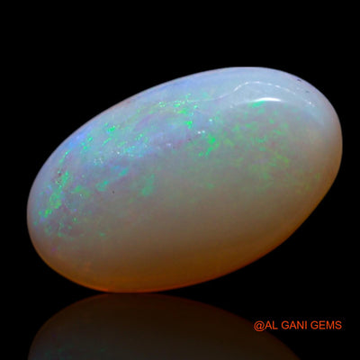 1.00 Cts Natural Australian Fire Opal Oval Cabochon Loose Gemstone For Jewelry 10x6x2 mm AG-178