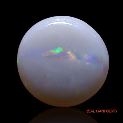 Natural Untreated Fire Opal Loose Gemstone Oval Cabochon From Australia 1.80 Cts 8x8x3 mm AG-183