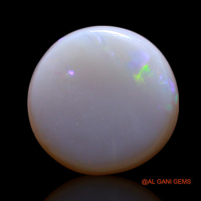 Natural Untreated Fire Opal Loose Gemstone Oval Cabochon From Australia 1.80 Cts 8x8x3 mm AG-183