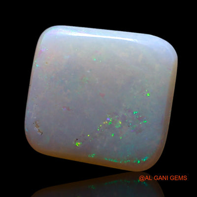 1.00 Cts Natural Australian Fire Opal Loose Gemstone Square Cabochon 8x8x1 mm AG-185