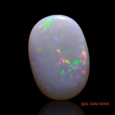 0.70 Cts Natural Australian Fire Opal Loose Gemstone Oval Cabochon 9x6x1 mm AG-188