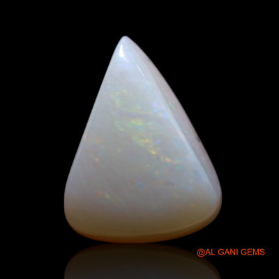 1.30 Cts Unheated Australian Fire Opal Loose Gemstone Trillion Cabochon Natural 9x7x3 mm AG-189