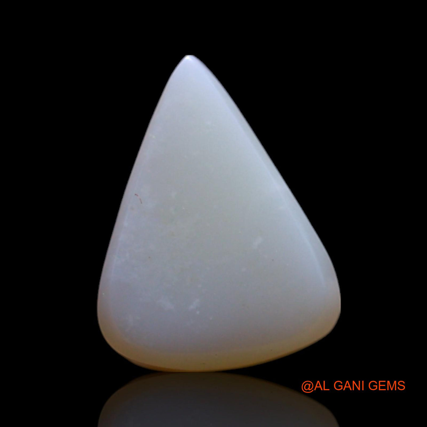1.30 Cts Unheated Australian Fire Opal Loose Gemstone Trillion Cabochon Natural 9x7x3 mm AG-189