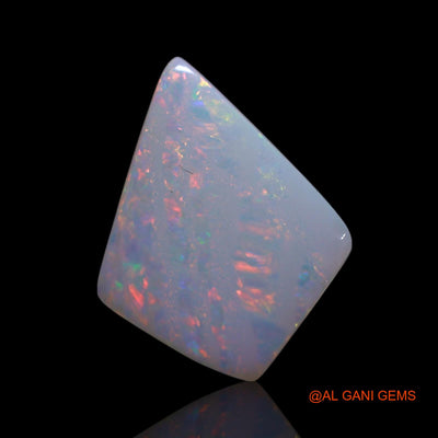 Natural Untreated Fire Opal Loose Gemstone Fancy Cabochon From Australia 2.00 Cts 12x9x3 mm AG-18