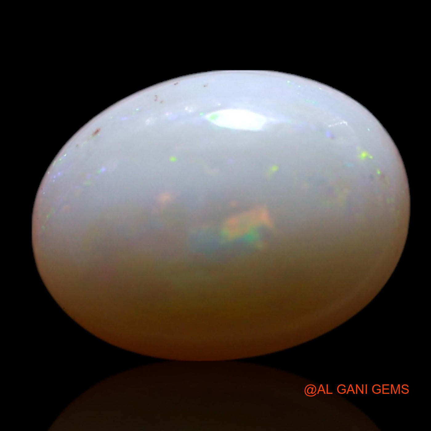1.50 Cts Natural Australian Fire Opal Loose Gemstone Oval Cabochon 9x7x3 mm AG-192