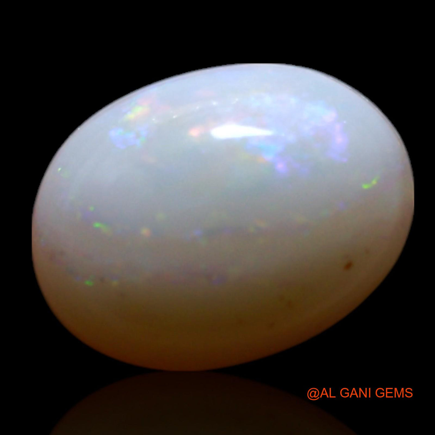 1.50 Cts Natural Australian Fire Opal Loose Gemstone Oval Cabochon 9x7x3 mm AG-192
