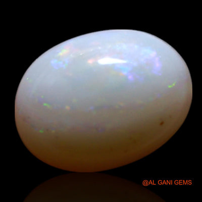 1.50 Cts Natural Australian Fire Opal Loose Gemstone Oval Cabochon 9x7x3 mm AG-192