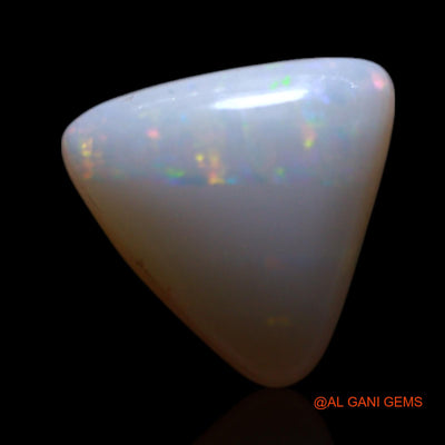 1.00 Cts Natural Australian Fire Opal Loose Gemstone Trillion Cabochon 8x8x3 mm AG-193
