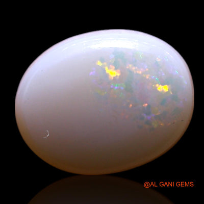 1.00 Cts Natural Australian Fire Opal Oval Cabochon Loose Gemstone For Jewelry 9x7x2 mm AG-196