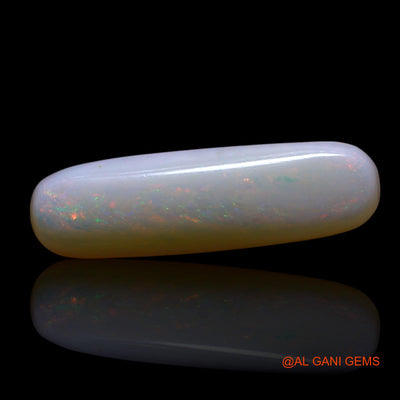 1.80 Cts Natural Australian Fire Opal Loose Gemstone Oval Cabochon 18x5x2 mm AG-1