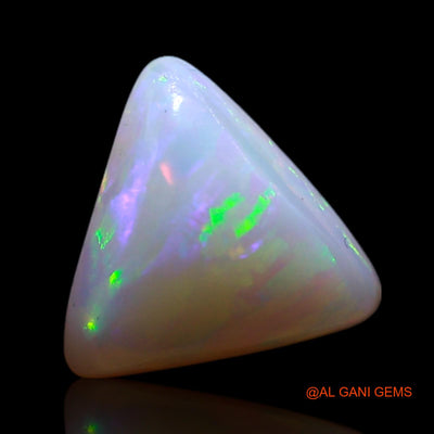 1.00 Cts Natural Australian Fire Opal Loose Gemstone Trillion Cabochon 7x7x3 mm AG-200