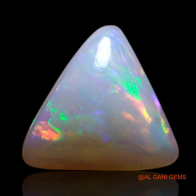 1.00 Cts Natural Australian Fire Opal Loose Gemstone Trillion Cabochon 7x7x3 mm AG-200