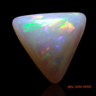 1.00 Cts Natural Australian Fire Opal Loose Gemstone Trillion Cabochon 7x7x3 mm AG-200