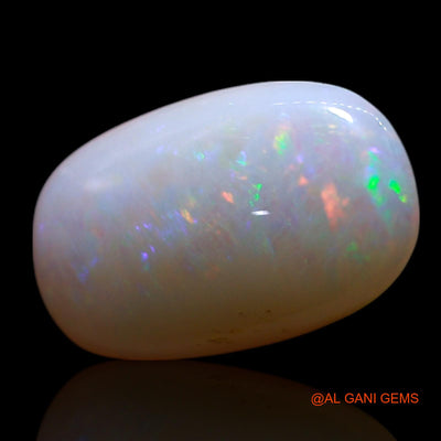 1.00 Cts Natural Australian Fire Opal Loose Gemstone Oval Cabochon 11x7x2 mm AG-201