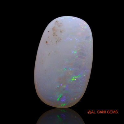 1.00 Cts Natural Australian Fire Opal Loose Gemstone Oval Cabochon 11x7x2 mm AG-201