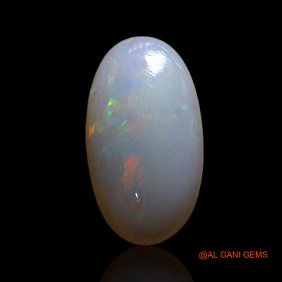 Natural Fire Opal Gemstone 1.00 Cts Loose Oval Cabochon From Australia 11x6x2 mm AG-202
