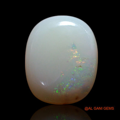 1.00 Cts Natural Australian Fire Opal Oval Cabochon Loose Gemstone For Jewelry 9x7x2 mm AG-204