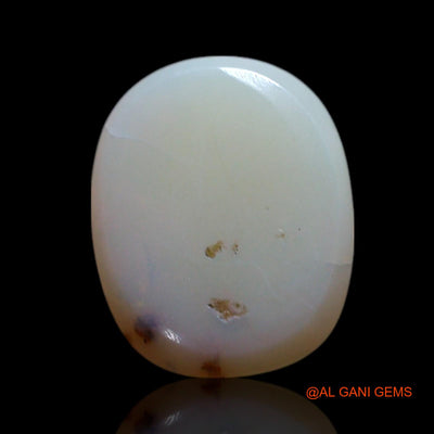 1.00 Cts Natural Australian Fire Opal Oval Cabochon Loose Gemstone For Jewelry 9x7x2 mm AG-204