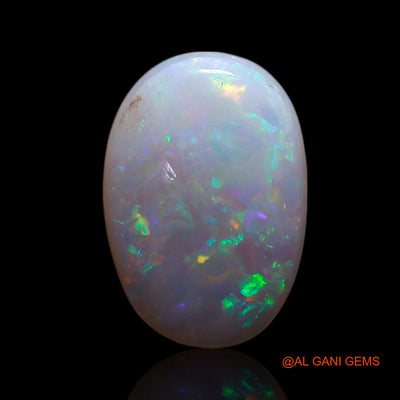 1.00 Cts Natural Australian Fire Opal Loose Gemstone Oval Cabochon 10x6x2 mm AG-207