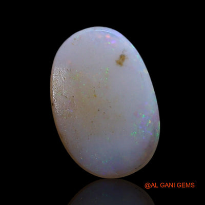 1.00 Cts Natural Australian Fire Opal Loose Gemstone Oval Cabochon 10x6x2 mm AG-207