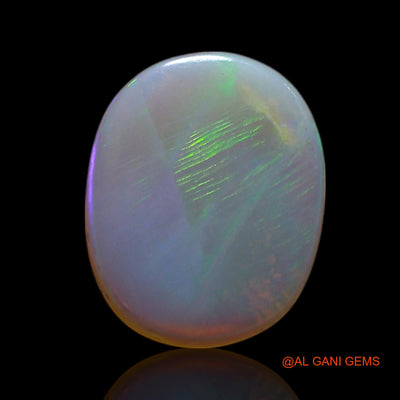 1.00 Cts Natural Australian Fire Opal Loose Gemstone Oval Cabochon 9x7x2 mm AG-210