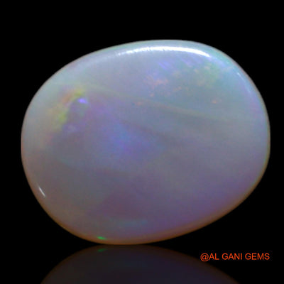 1.00 Cts Natural Australian Fire Opal Loose Gemstone Oval Cabochon 9x7x2 mm AG-210